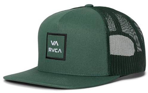 RVCA Men's VA All The Way Trucker Balsam Green O/S