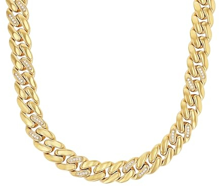 JOOP! Halskette aus Edelstahl für Damen, Halsschmuck, teilw. mit IP-Vergoldung, Kommt in Schmuck Geschenk Box