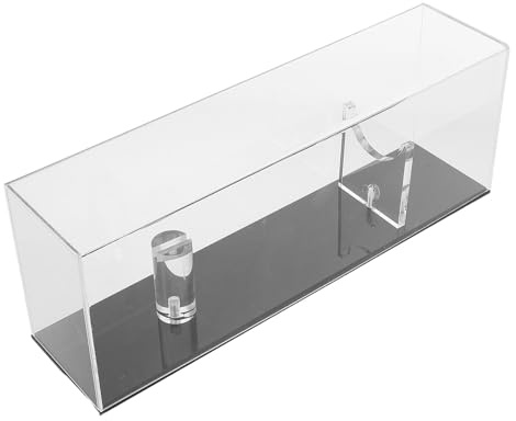 HANABASS Présentoir à couteaux en acrylique transparent pliable résistant aux intempéries pour les présentations de table et les expositions en plein air, porte-couteaux compact pour les collections