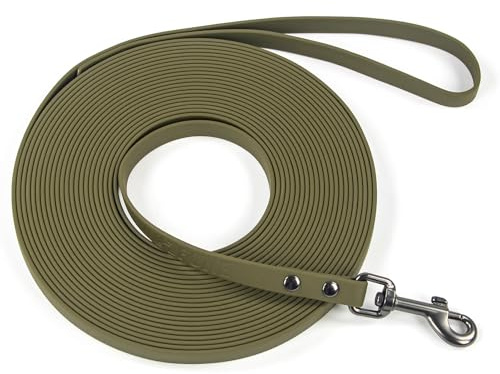 Wolfone Cross-Country koppel för hundar 5 m grönt