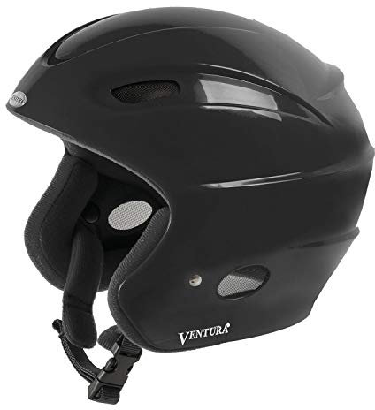 Ventura Skihelm Racing Star II Kids, Schwarz, S, 733103.0