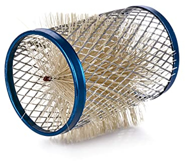 Ponik's Professional - Bigodini in metallo, 40 mm, 6 pezzi, colore: Blu