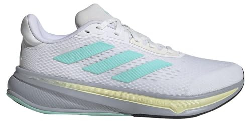 adidas Hombre Response Super M Running Shoes, Cloud White/Flash Aqua/halo Silver, 46 EU