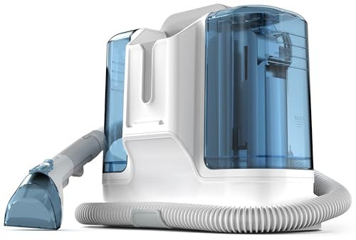 Rivenara Shampouineuse Nettoyeur Canapé Tissu - 450W Injecteur Extracteur Vapeur Voiture Tapis Moquettes Aspirateur Détacheur Pour Matelas Laveur