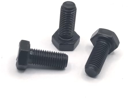 Sechskantschraube Zollgewinde UNF - blank/schwarz - alle Größen (1, Ø 5/8 - Länge 2)