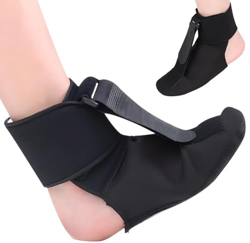 Belligern Plantar Fasciitis Night Splints,Plantar Fasciitis Support,Night Splint for Plantar Fasciitis,Adjustable Plantar Fasciitis Relief Brace,Suitable for Foot Drop,Night Use (M/40-44)