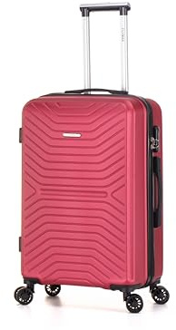 FLYMAX 45x36x20 EasyJet Cabin Bag Cabin Suitcase Carry on Hard Shell Hand Luggage Case Approved for Ryanair EasyJet 2 Fits 8kg/12kg 30 Litre Capacity + 3 Digit Lock + Telescopic Handle Luggage