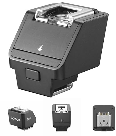 Godox TR-S TRS TTL Hot Shoe Riser for Sony TTL System, Compatible with Sony iT20-S iT22-S iT30pro-S Mini Flash, Support TTL Function and High Speed Sync