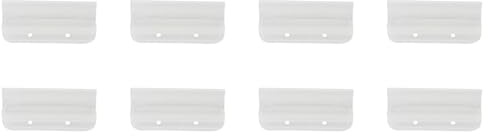 GLEAVI Identification Folders Tab Plastic Thickened Hanging File Folder Tabs Sturdy Quick Identification Office Filing Organization