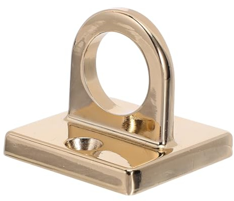 TOVINANNA Ganci da Soffitto e Ganci ad Anello per Impieghi Gravosi in Metallo Piastra a Parete per Funi di Barriera e Accessori per Controllo della Folla