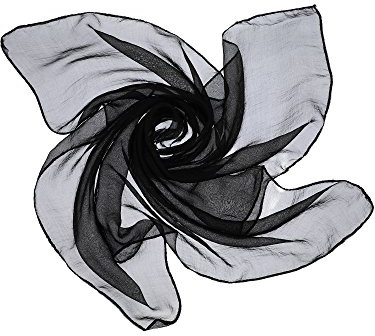 SATINIOR Chiffon Scarf Women Square Handkerchief Lightweight for Dress