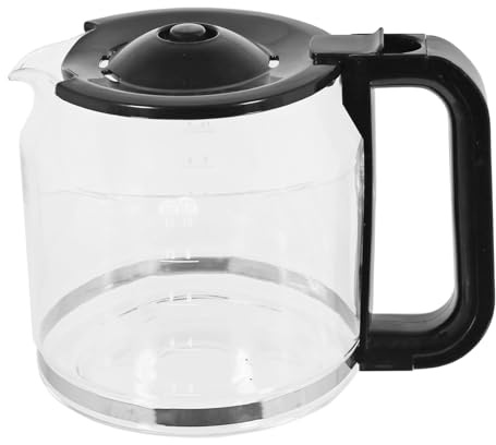 SPARES2GO Glass Jug for De'Longhi ICM15210 ICM15210.1 Filter Coffee Machine (10 Cup)
