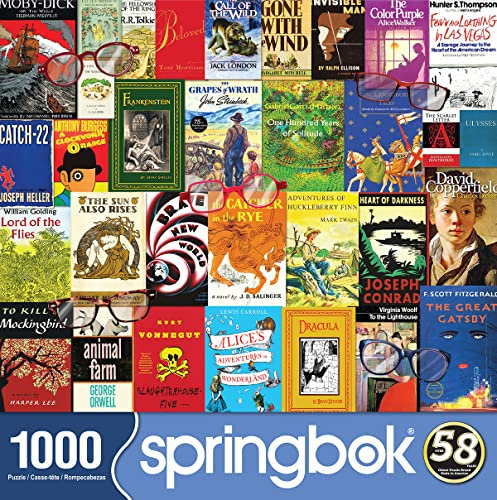 Springbok 1000 Piece Jigsaw Puzzle Nostalgic Novels