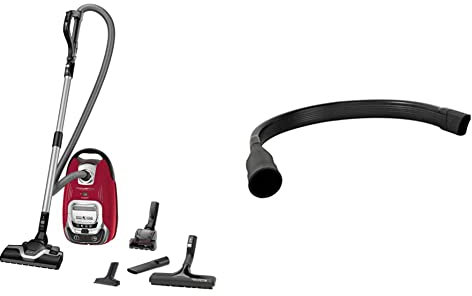 Rowenta Silence Force Aspirateur avec Sac Silencieux, Performant, Capacité 4,5 L, Accessoires pour Les Poils d'animaux et pour la Maison RO7473EA & Suceur Long Flexible XXL ZR902901