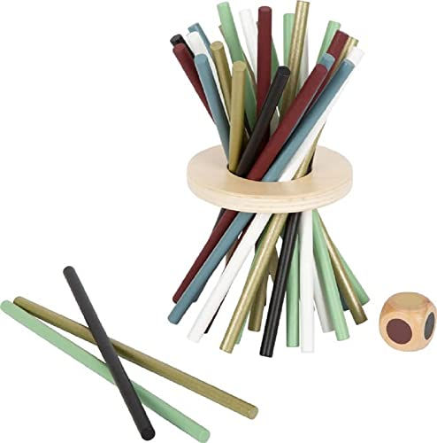 Small Foot Mikado vertikal Gold Edition aus Holz, beliebtes Gesellschaftsspiel für die ganze Familie, 12382