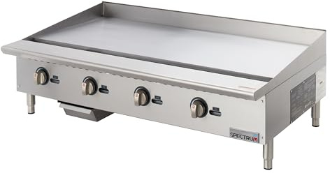 Winco Commercial Natural Gas Griddle,48