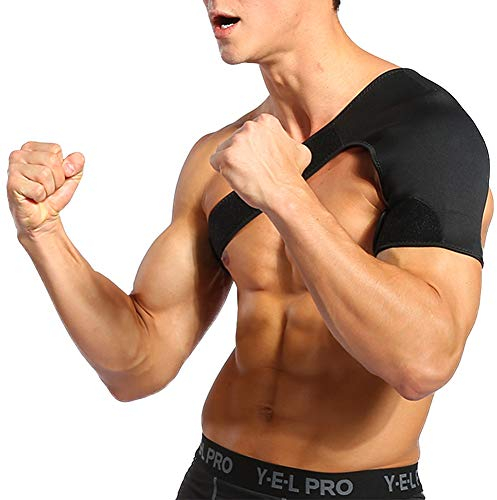 Dechoga verstellbar Schulterriemen aus Neopren Schulter Unterstützung Bandage Gurt hilft Stabilität, arthritische Schultern, schulterluxation, Unisex, passt sowohl links oder rechts Schulter