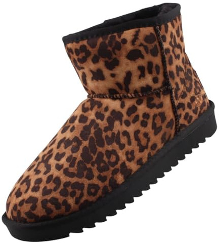 Dockers by Gerli Stivaletti classici da donna, con imbottitura calda, Nero marrone, 41 EU