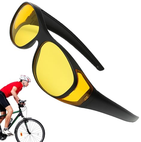 Generico Occhiali antiluce - Occhiali di protezione UV, di protezione degli occhi compatibili con gli infrarossi 14,5x4,6 cm | antiriflesso polarizzati resistenti ai, protetti