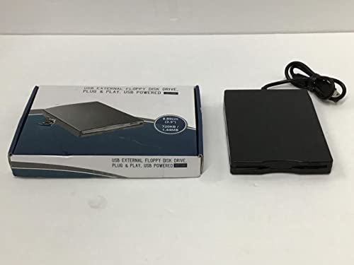 BYTECC BT-144 Lecteur de disquettes USB 2.0/1.1 - Lecteurs de disquettes (1,44 Mo, 5 Mo/s, USB 2.0/1.1, Win 95/98/2000/ME/XP Mac OS 8.6/9.0/9.0.2/9.0.4/9.1, 287 g, 103 x 149 x 17 mm)