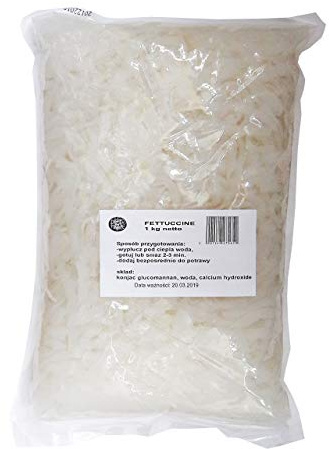 Diet Food Diet Fettuccine 1000g 1kg Ohne zucker oder Gluten Konjac