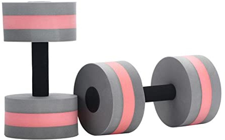 Water Aerobics Dumbbells, 2er-Set Wasserübung Kurzhanteln, Schaumstoff Hanteln für Wassergymnastik Aquafitness Aquajogging, Aqua Fitness Hanteln, Wasserhanteln Erwachsene Männer Frauen, Wassersport Zu