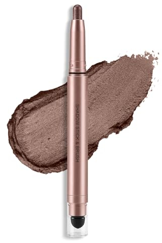 Boobeen Crema de Sombra de Ojos en Barra Pigmentada, Lápiz de Sombra de Ojos con Brillo Mate y Esponja Aplicadora, Sombra en Barra Mezclable, Construye un Maquillaje de Ojos Glamuroso