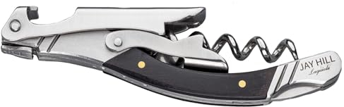 Jay Hill Tire-bouchon/Couteau de sommelier Laguiole Noir