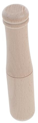 HOMSFOU Holzbearbeitungshammer Mit Holzgriff Holzschnitzhammer Für Vielseitige Holzarbeiten Runde Form Für Schnitzen Und Stanzen Robuste Buchenholzkonstruktion