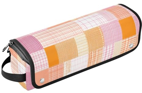 Sac de voyage pour outils capillaires pour femme avec tapis en fer à friser étanche pour fer à friser - Pour fer à repasser plat, outils chauds et accessoires de soins capillaires - Motif