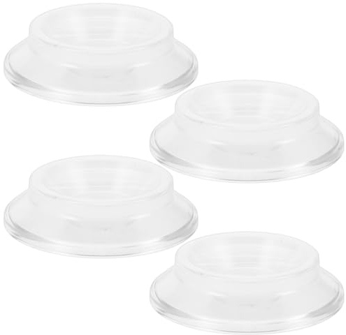 SEWACC 4 Pièces Coussinets Antidérapants pour roulettes De Piano Droit Patins Insonorisation Piano Droit Protection Sols Durs Bois Carrelage Et Moquette Réduction du Bruit