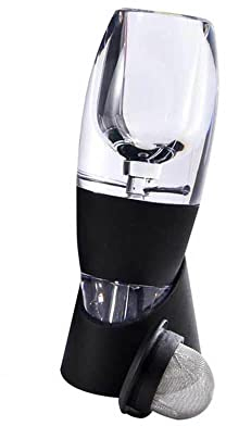 Mikamax – Wine Decanter Original – Weinkaraffe – Weinbelüfter – Spülmaschinenfest – Wein-Accessoire – Wein einschenken - Geschenk für Weinliebhaber – Stilvolles Geschenk – ABS-Material