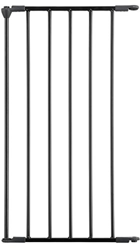 Safetots Barrera Protectora Multi Panel para Chimenea, Panel de extensión, Metal, 46cm, Negro, Panel de extensión para Barrera de Seguridad Multi Panel para Chimenea