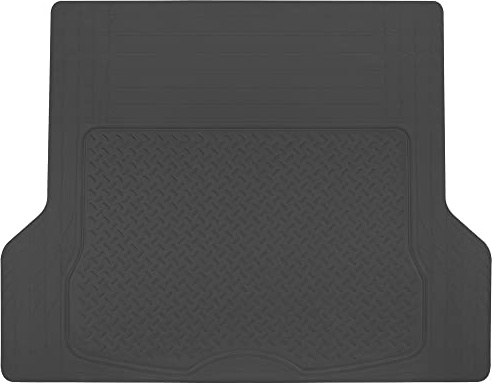 Heavy Duty Cargo Liner Floor Mat-All Weather Trunk Protection, Trimmable to Fit & Durable HD Rubber Protection for Car SUV Sedan Auto