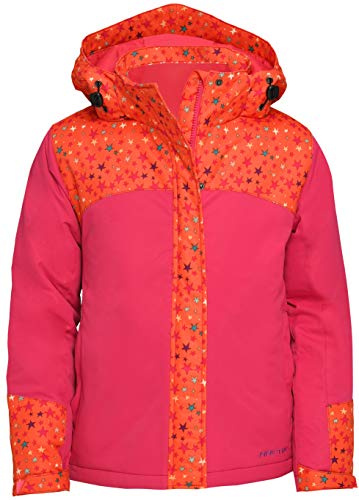 Arctix Kids Suncatcher Insulated Winter Jacket, North Star Clementine/Fuchsia, X-Small
