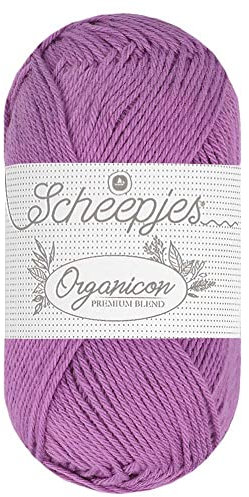 Scheepjes - Scheepjes 259 Glücklich Heidekraut Organicon Garn - 5x50g