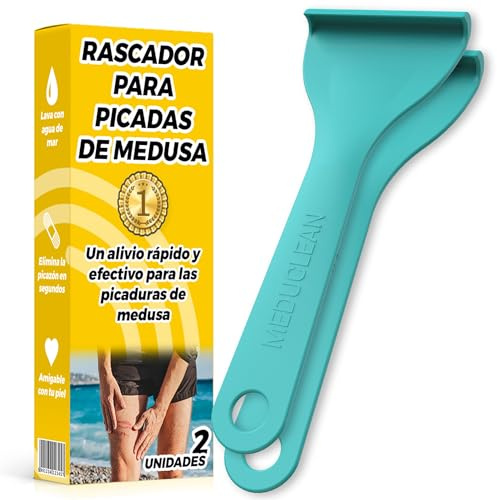 Meduclean - Alivio Picaduras de Medusa – Dispositivo para Retirar Filamentos Urticantes – Rápido y Natural – Sin Químicos – Seguro para Niños y Adultos – Ideal para Playa y Actividades Acuáticas (2)