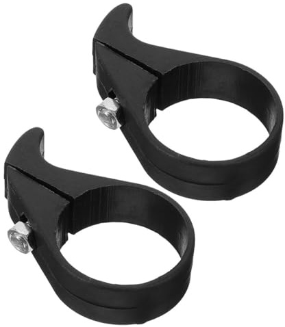 Toddmomy 2 Protectores de Cadena Plegables para Bicicleta de Montaña, Estabilizador Anticaídas de 40 Mm en Plástico Negro, Guía y Protección para Cadena, Accesorios para Ciclismo Outdoor