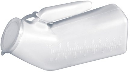 Drive Medical Male Urinal, White