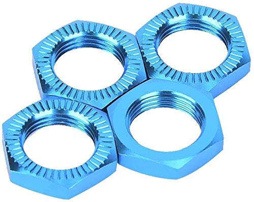 VGEBY1 Écrous de Roue de Voiture de RC, 1/8 Clé d'Ecrou de 17mm en Alliage d'Aluminium de Voiture RC RC(Bleu)
