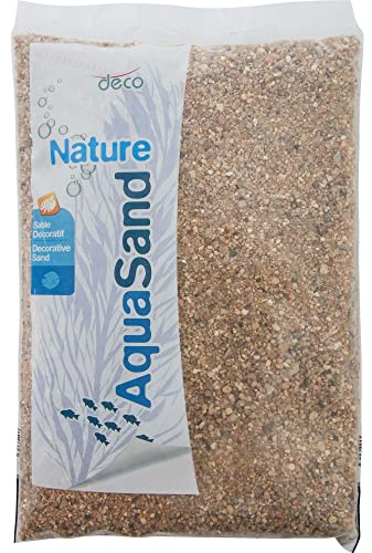 animallparadise - sol décoratif 1-4 mm, naturel rivière AquaSand 1 kg pour aquarium
