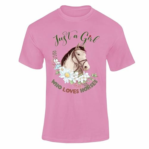 Varsany Personalized Horse T-Shirt and Riding Gear for Kids, Adults and Girls - Horse Lover Gift
