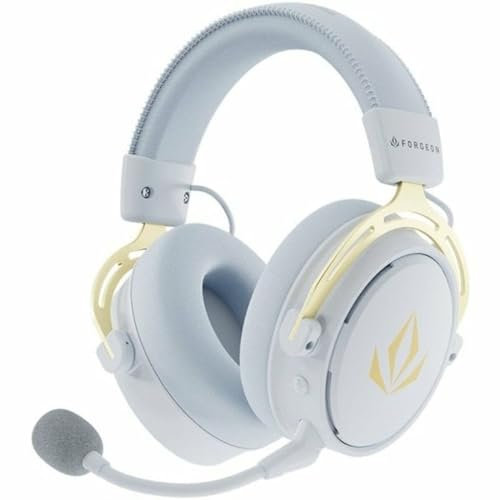 Forgeon General Auriculares Gaming Inalámbricos PC/PS4/PS5/Xbox/Xbox X/Switch Blancos