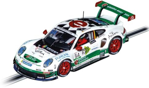 Carrera DIGITAL 132 Porsche 911 CarTech Motorsport Bonk, M. Essmann, No.54 | Slotcar Ready to Race | Perfekt für Männer, Kinder & Erwachsene | Maßstabsgetreue 1:32 Nachbildung
