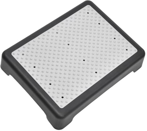 Anti-slip Halvsteg Staplingsbar äldre Halvsteg Utomhus Riser Step Pall för Hushållsträdgård