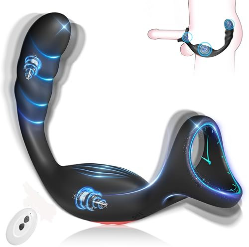 nal Vibrator Prostata Stimulation Männer mit Penisring Sex Spielzeug für die Männer Anal Dildo Analplug Analvibratoren für Mann Anal Plug Vibratorensets für Männer mit 9 Vibrationsmodi Sex Toys