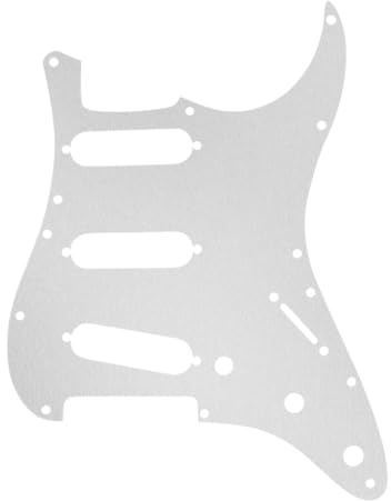 KAISH Universal Pure Aluminum Pickguard Full Shielding Plate Grounding Shield Plate for most American Vintage/Modern ST/Strat