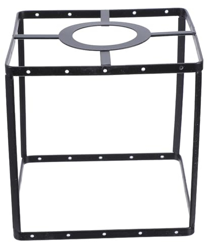 BESPORTBLE Lampenschirmgestell aus Draht für E27-Fassung – 4,2 cm Lochdurchmesser – Lampenschirmhalter aus Metall im Landhausstil, geeignet für Tisch-, Decken- oder Wanddekoration