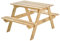 TP Toys, Picknicktisch aus Holz für Kinder ab 18 Monaten, ideal für 4 Kinder, um mit Freunden zu Essen oder für Aktivitäten im Freien