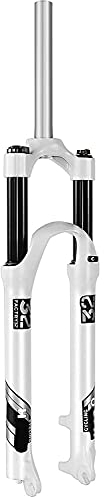 26/27,5/29 Zoll Fahrrad Vordergabel MTB Federgabel Gerades Rohr Mechanische Hydraulische Federweg 105mm Schnellspanner 9mm QR 26